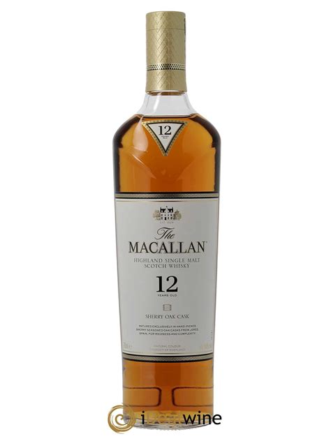 Buy Whisky Macallan The Sherry Oak Cask 12 Years Old 70cl Lot 5841