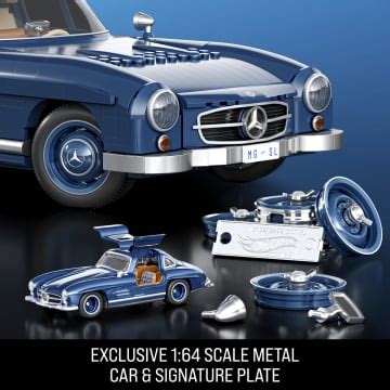 Mattel Brick Shop Hot Wheels Mercedes Benz Sl Mattel