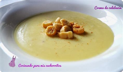 Crema De Calabac N Receta Tradicional Y Con Thermomix