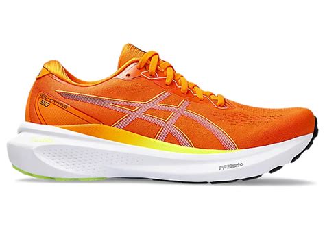 Gel Kayano 30 Men Bright Orangewhite Mens Running Shoes Asics