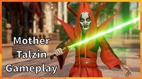 Mother Talzin Gameplay Star Wars Battlefront Youtube