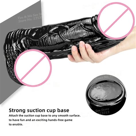 Super Huge Anal Dildos Giant Butt Plugs Thick Realistic Penis Vaginal Stimulation Big Dick Anus