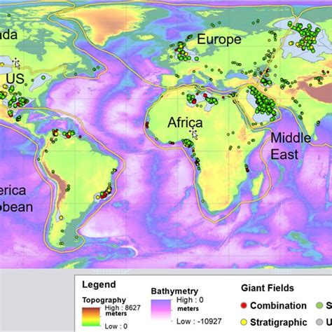 Permian Basin Thermal Maturity Map At The Woodford Shale Devonian