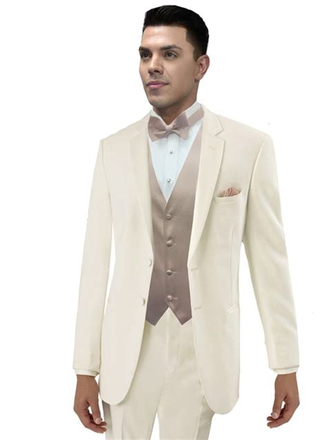 Ivory Essentials Tuxedo - Tuxedo & Suits: San Jose