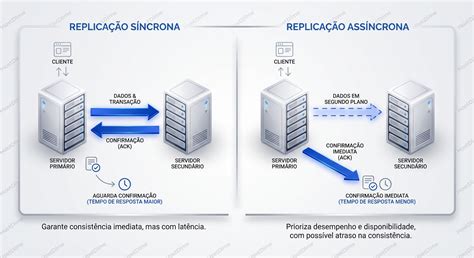 Síncrona E Assíncrona - Replicacao Sincrona Vs Assincrona - Blog Calculadora RAID