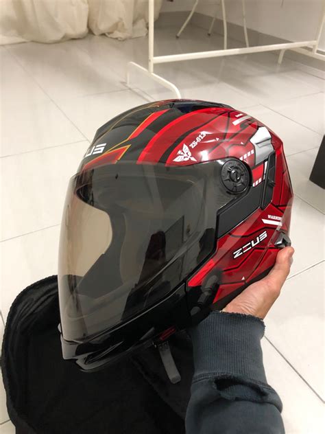 Zeus Helmet ZS 613 Gundam Motorbikes On Carousell