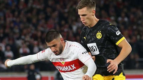 VfB Stuttgart Gegen Borussia Dortmund VfB Gegen BVB Viele Packende