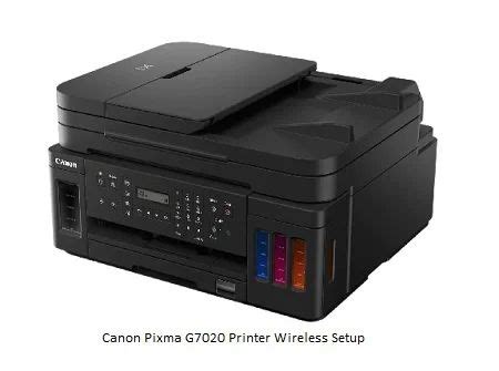 Canon Pixma G7020 Wireless Printer Setup