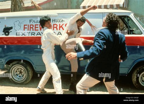 THE CANNONBALL RUN JACKIE CHAN left, BURT REYNOLDS centre Date: 1981 ...