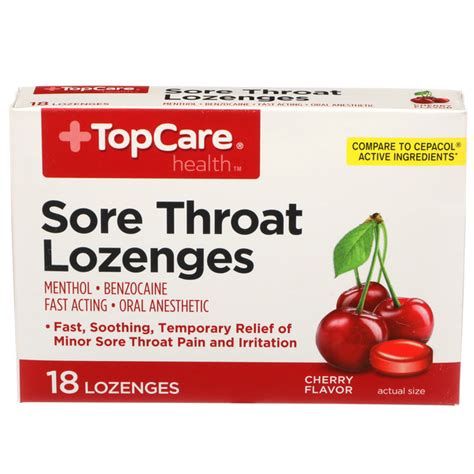 Cepacol Extra Strength Sore Throat Lozenges Oral Pain Off