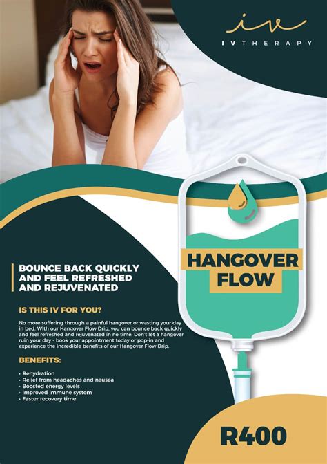 Hangover Flow | IV Drip Therapy Treatment Clinic