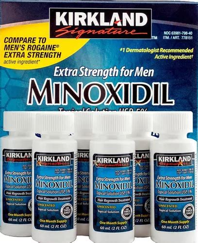 Kirkland Minoxidil Soluci N T Pica Tratamiento Regenerador Capilar