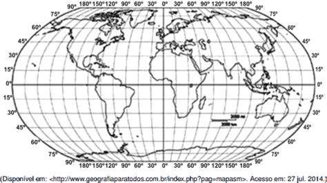 AIO Observe O Mapa A Seguir Relacione Os Continentes Ou As