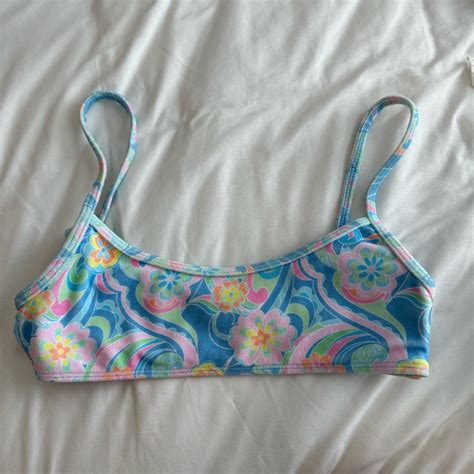 Terry Cloth Frankies Bikini Top Fit Too Small For Depop