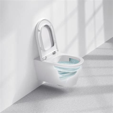 Kartell Laufen Wall Mounted Washdown Toilet With Silent Flush