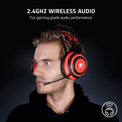 The PewDiePie Headset - Razer Nari Ultimate PewDiePie Edition