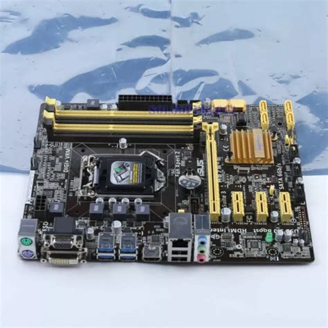 ASUS H87M-E MOTHERBOARD Intel H87 LGA 1150 DDR3 HDMI DVI USB3.0 ATX £ ...