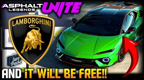 New Lambo Coming Asphalt Legends Unite Youtube