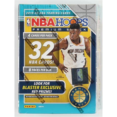 Nba Hoops Premium Stock Basketball Blaster Box With Packs