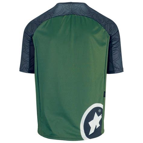 Assos Trail Short Sleeve Enduro Jersey Green Bikeinn