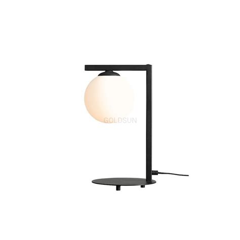 Minimalistyczna Lampka Nocna Z Kloszem Zak Table Black Down 11038b1 1