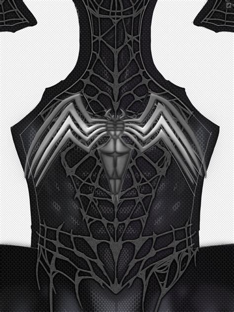 Spider Man 3 Venom Movie Suit Pattern File Jscorruption From Spider