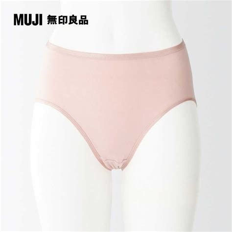 Muji 無印良品 女有機棉針織無側縫高腰內褲6色可選 Pchome 24h購物