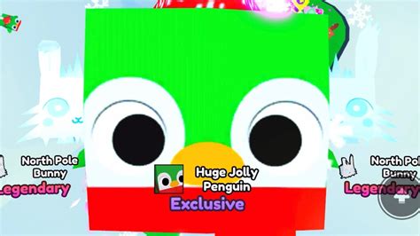 I Hatched The Huge Jolly Penguin In Pet Sim X Youtube