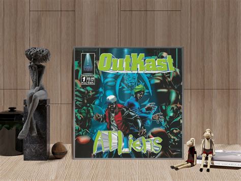 ATLiens Outkast Album Cover Poster / Music Poster / Home | Etsy