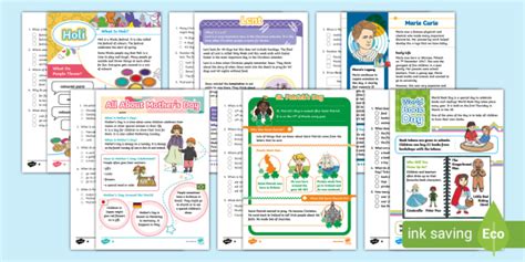 Ks1 March Reading Comprehension Activity Pack