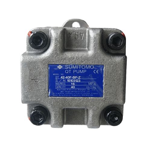 New In Stock Sumitomo Gear Pump Qt42 40f Bp Z Sumitomo Gear Pump