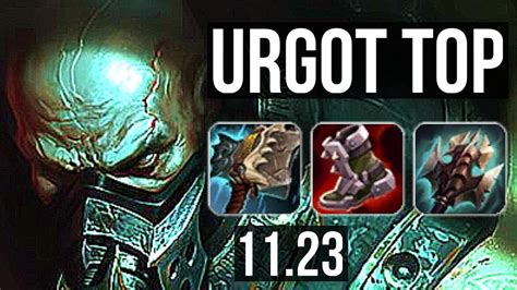 Urgot Vs Jax Top 13 1 1 Legendary 400 Games Rank 12 Urgot Kr