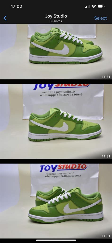 QC Chlorophyll Dunks JoyStudio : r/FashionReps