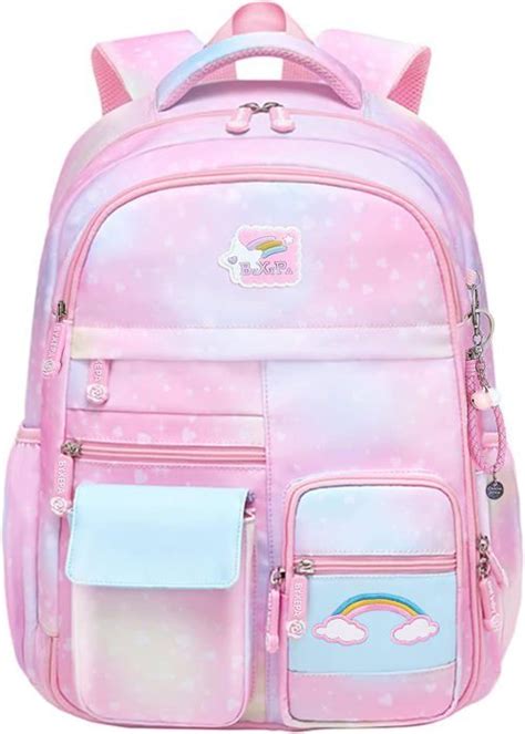 Cartable Fille Primaire Sac A Dos Enfants Fille 40 X 30 X 17 Cm Joli