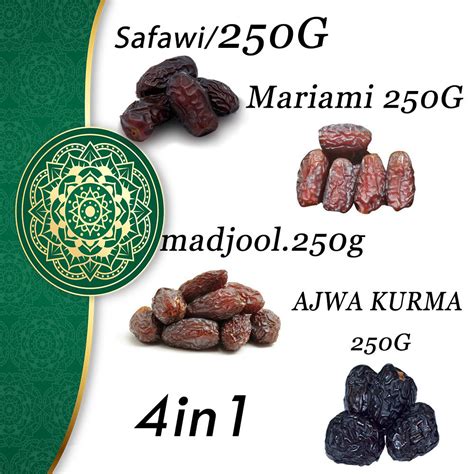 Mix Kurma Almadinah In Ajwa Mariami Safawi Ajwa Vip