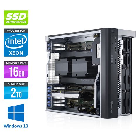 Pc Workstation Reconditionn E Dell Precision T Double Xeon