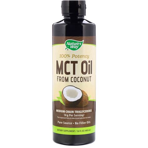 Natures Way Mct Oil 16 Fl Oz 480 Ml By Iherb