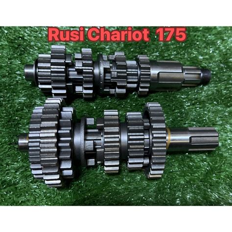 Motorcycle Transmission Gear Set Main Auxiliary Shaft Assy TMX Rusi 110