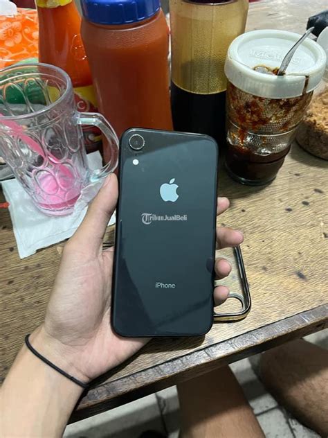 Hp Iphone Xr Gb Black Ex Inter Imei Aman Bekas Normal Face Id On Di