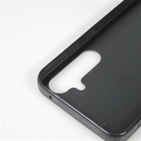 Samsung Galaxy A56 Case Hülle - Silikon schwarz Dark Flowers - Kaufen