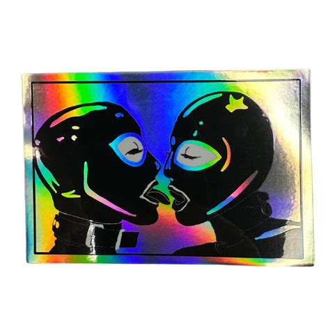 Latex Women Sticker Latex Mask Lesbian Art Queer Art Bdsm Art Lgbt Art Nsfw Sticker Body