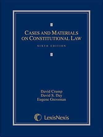 Amazon Cases And Materials On Constitutional Law Ebook Crump