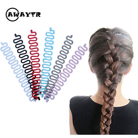 Awaytr Fishbone Wave Hair Braider Centipede Hair Braider Twist Braid