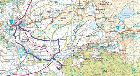 Ffestiniog Railway Map