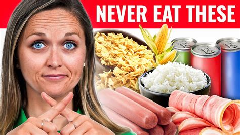 Top 4 Foods You Should NEVER Eat YouTube