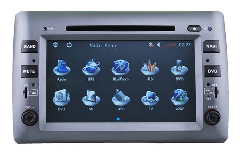 Autoradio Gps Dvd Fiat Stilo Mains Libres Et Ecran Tactile Hightech