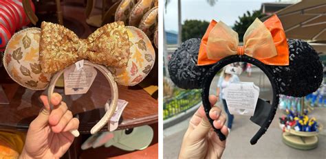 Disneyland Already Preparing For Fall With Autumn Leaves And Halloween Style Ear Headbands Wdw