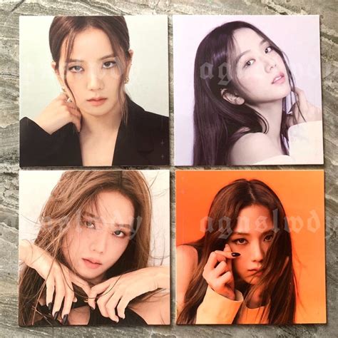 Jual The Album Official Hard Postcard Jisoo Set Blackpink The Album