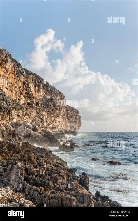 Geography Travel The Bluff And The Caribbean Sea At Cayman Brac In