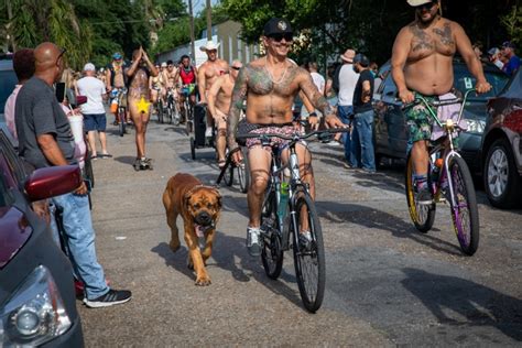 You Know Its Summer When World Naked Bike Ride New Orleans Via